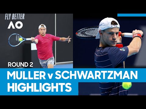 Alexandre Muller vs Diego Schwartzman Match Highlights (2R) | Australian Open 2021