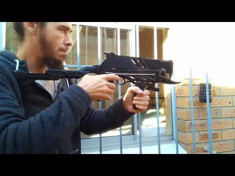 Tactical Repeating Crossbow: Empty full mag in under 20 seconds, starting uncocked.