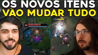 NOVOS ITENS DA SEASON 2026 SERÃO SURREAIS, CIÊNCIA JUKES SION - RENECRODILO LEAGUE OF LEGENDS