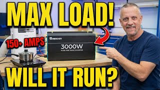 Renogy 3000W Inverter Stress Test! (Will It Run My AC?)