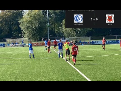 Amsterdam = blue! 💙 | WV-HEDW zondag 2 - AFC zondag 2 | Highlights | 10/09/23 | (3-0)