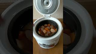炊飯器調理で煮物に初挑戦！