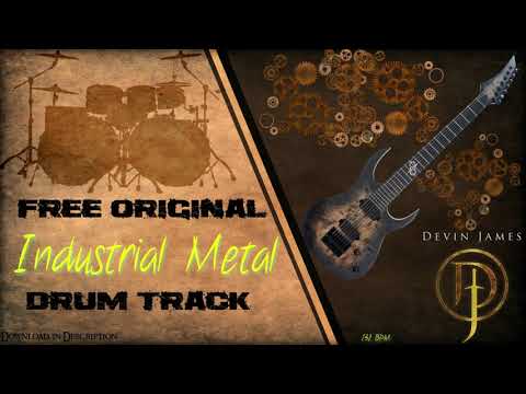 Industrial Metal Styled Free Original Drum Track - 131 BPM (FREE DOWNLOAD)