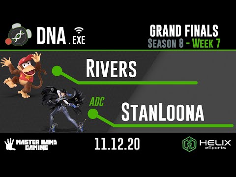 DNA.EXE S8:W7 - Rivers (Diddy Kong) Vs. ADC | StanLoona (Bayonetta) - Grand Finals