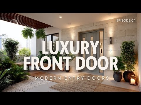 Luxury Front Door Designs 2025   Modern Entry Doors for High End Home Improvement