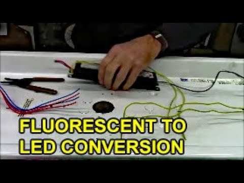 Rewire Fluorescent to Led Lights - Using Double-Ended Tubes