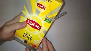 Обзор чая Lipton EARL GREY С вкусом бергамота - Мягкий и приятный фото