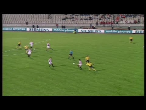 Ολυμπιακός - ΑΕΚ (4-1), 04/11/2000