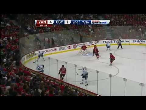 Vancouver Canucks @ Calgary Flames 12/27/09