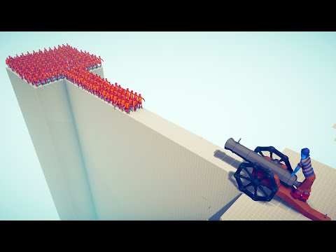 CAN 100x HOPLITE CROSS THE BRIDGE - Totally Accurate Battle Simulator TABS