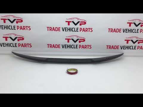Fits BMW 3 Series E93 M3 Real Carbon Fibre Trunk Boot Lip Spoiler video