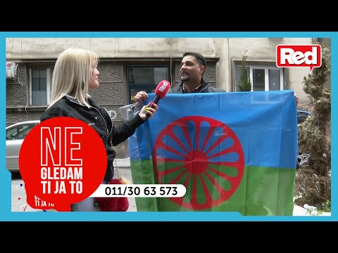 Anđela dobila Romsku zastavu na poklon - GRUBB organizacija - Ne gledam ti ja to - 08.04.2022.