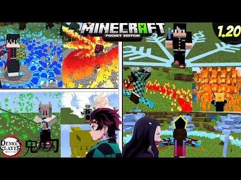 Exclusive Demon Slayer Mod for MCPE 1.20 - Unleash New Powers in 2023