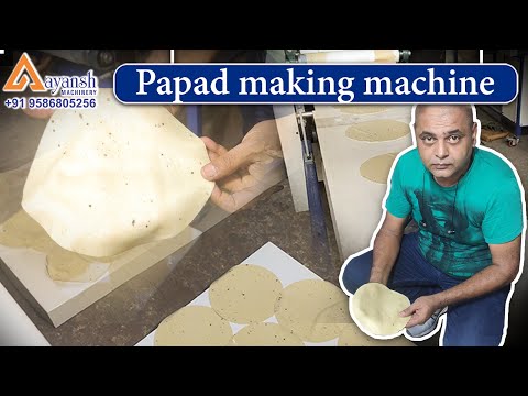 Khichiya Papad Machine