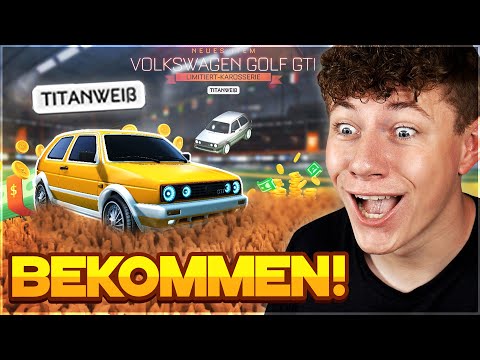 Ich KAUFE den TITANWEISSEN GOLF GTI in SEASON 10! 😍😎 | Rocket League deutsch