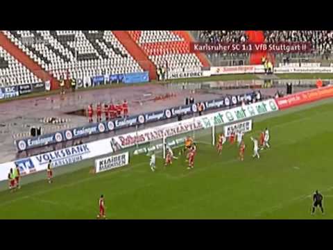 Karlsruher SC - VfB Stuttgart II 3:1 15.12.2012 Alle Tore Highlights HD