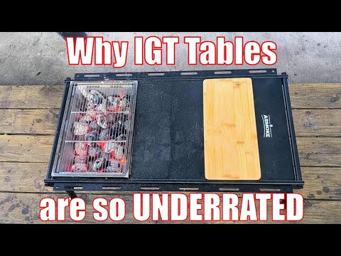 Why IGT tables are so UNDERRATED #igttables #outdoorcooking #camping #grilling #bbq 