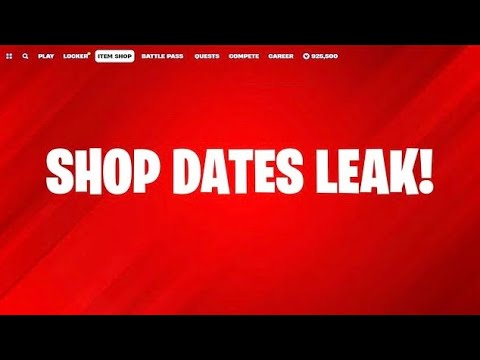 ALL THE LEAKED SKINS RELEASING TO THE FORTNITE ITEM SHOP (WITH DATES)