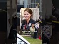 Moment man attacks cop with hammer