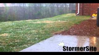 Hail Storm Fort Mill South Carolina 4/9/2011