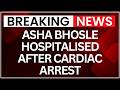 Legendary Singer Asha Bhosle Suffers Cardiac Arrest Rushed To Mumbai Hospital NewsX