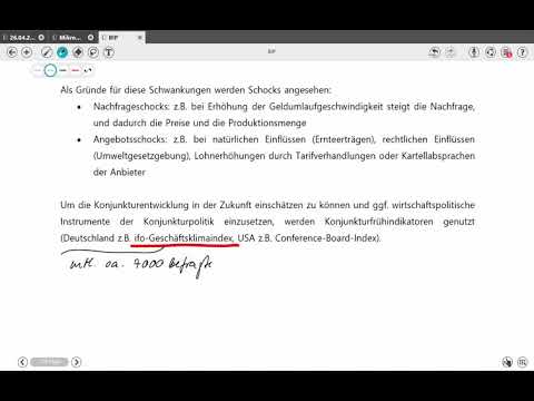 BIP: Gründe für Konjunkturschwankungen