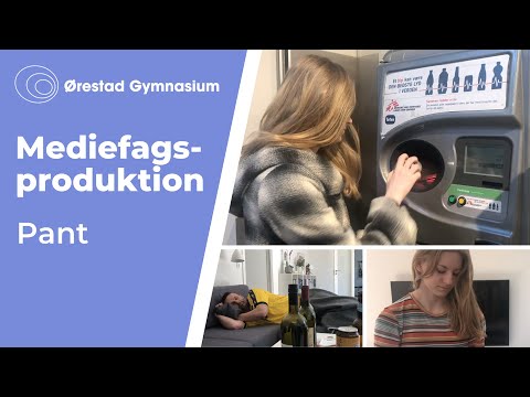 Mediefagsproduktion 2019 - Pant