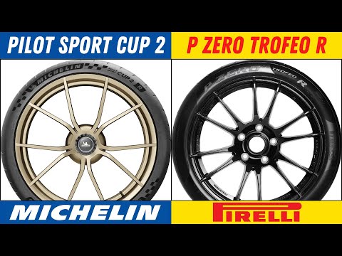 Michelin Pilot Sport Cup 2 vs Pirelli P Zero Trofeo R – ULTIMATE TRACK TIRE BATTLE OF 2025