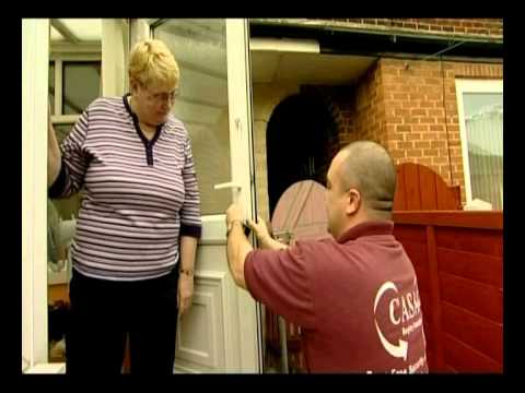 BBC Look North: burglary in Leeds