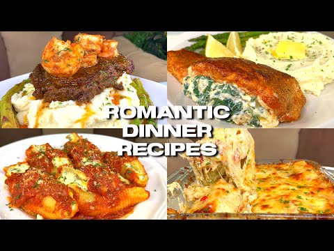 6 ROMANTIC DATE NIGHT DINNER RECIPES!