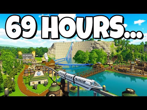 I spent 69 HOURS engineering the perfect theme park!