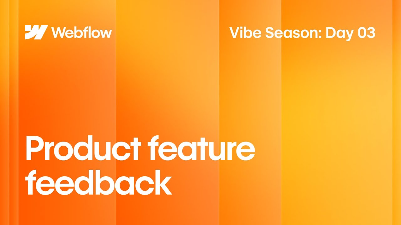 Product feature feedback