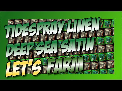 Let's Farm [WoW] How to farm Tidespray Linen & Deep Sea Satin [WoW-BFA Patch 8.2.5]