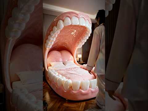 Kid Freaks Out When He Sees the Weird Bed 😂 #shorts