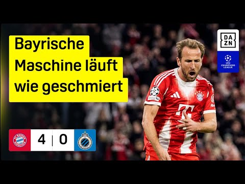 FC Bayern München - FC Brügge | UEFA Champions League | DAZN Highlights