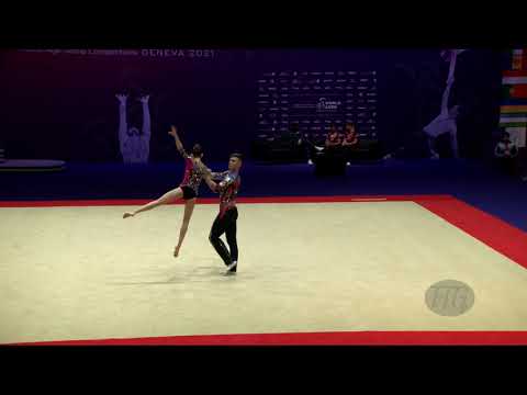 RGF (RGF) - 2021 Acrobatic Worlds, Geneva (SUI) Dynamic  Mixed Pair