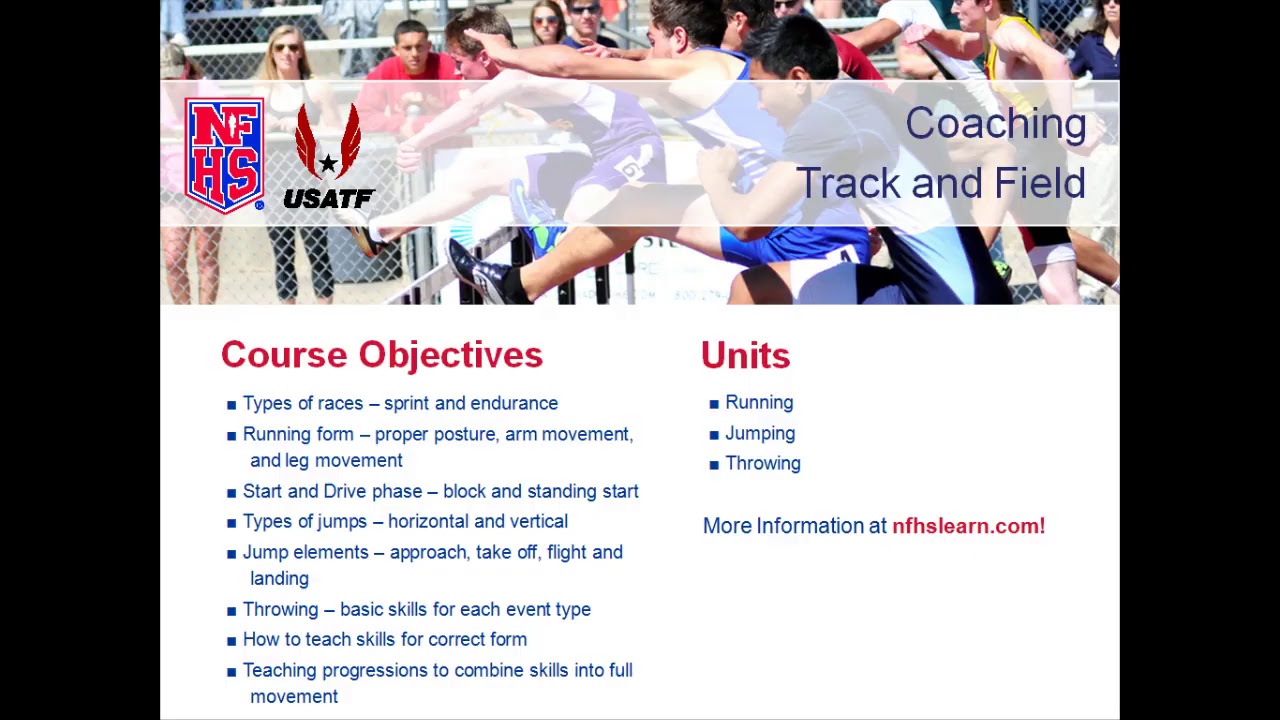 2019 WHSAA/NFHS Track & Field Rules Video