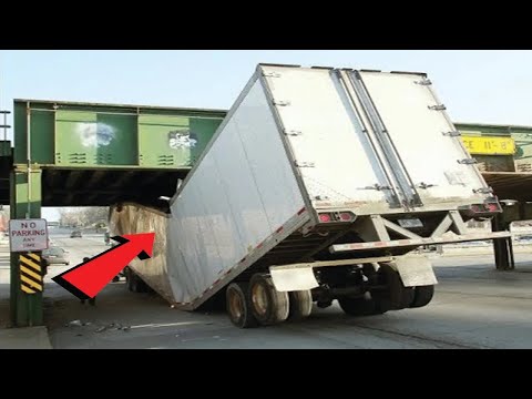 Top 10 Stupid Dangerous Truck Driving Win & Fails You Never See