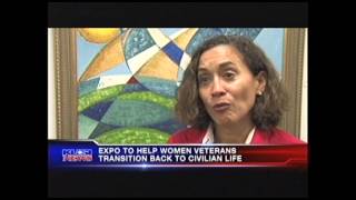 NVTSI WOMEN VETERANS EXPO  KUSI TV  10 8 13 10pm