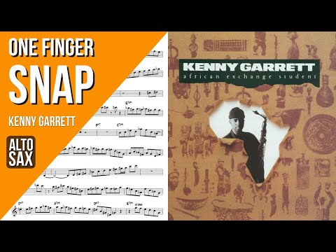 Kenny Garrett on "One Finger Snap" | Solo Transcription (Eb)