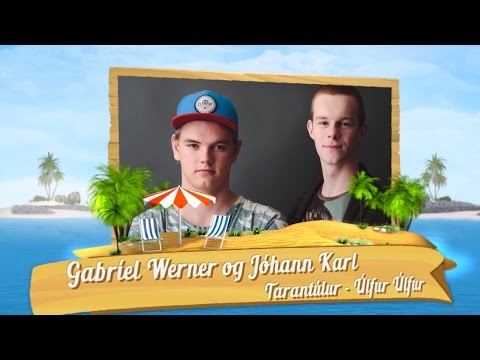Söngkeppni NFSu 2015 -  Gabriel Werner og Jóhann Karl - Tarantúlur (ÚlfurÚlfur cover)