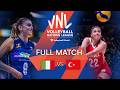 🇮🇹 ITA vs. 🇹🇷 TUR - Full Match | Semi Final | Women's VNL 2022