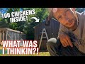 WHAT WAS I THINKIN?!| 100 NEW ANIMALS ON THE CABIN HOMESTEAD| UPCYCLED Barn Build