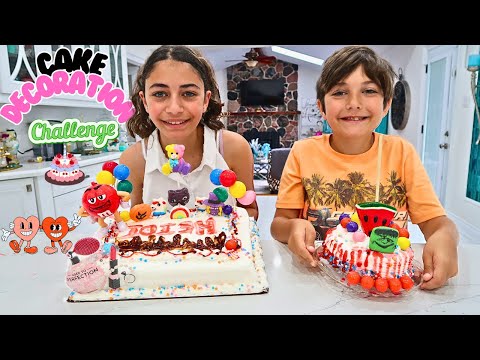 Who Will Win? Heidi and Zack's Cake Decorating challenge!