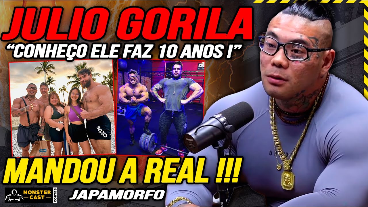 JAPAMORFO ABRE O JOGO SOBRE JULIO GORILA E FALA OS BASTIDORES DE AMIZADE ANTIGA !