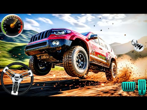 🚙 Prado Jeep Racing 3D | Extreme Offroad Jeep Driving Challenge – Best Simulator Game 2025! 🏁 #01