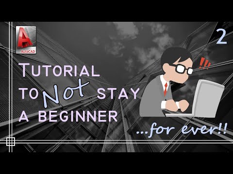 AutoCAD Complete tutorial for Beginners Learn to use Autocad in 60 minutes Part 1