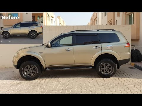 Pajero Sport 2010 - 2" Quick Lift installation