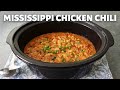 Mississippi Chicken Chili – No Beef Here