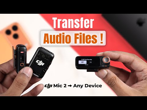 DJI Mic 2 Audio Transfer Guide: Export Files in Minutes!